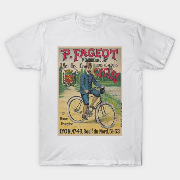 P. Fageot Vintage Poster 1895 T-Shirt by vintagetreasure